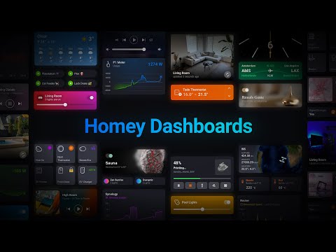 Introducing Homey Dashboards