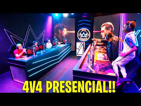 4V4 PRESENCIAL DO NOBRU - TEAM ELTIN VS TEAM BOCADE09 MEU DEUS OQ ELES FIZERAM NESSE 4V4! 2 A 0! CPN