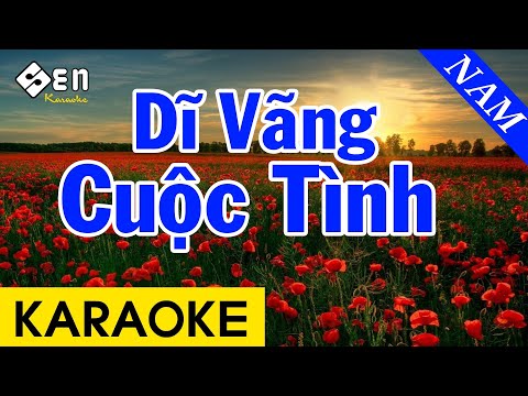 Karaoke Dĩ Vãng Cuộc Tình - Tone Nam Beat Chuẩn