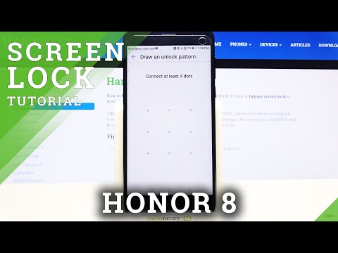 How to Add Screen Lock on HONOR 8 – Set Up Screen Lock