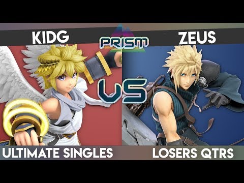 PRISM 160 - KidG (Pit) vs. Zeus (Cloud) - Losers Quarters - Smash Ultimate Singles