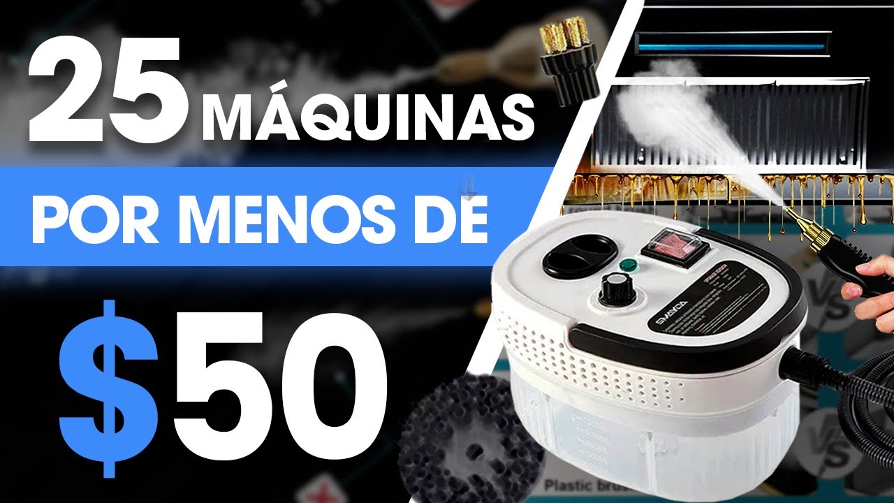 ☑️ 25 Máquinas por menos de 50$ para Ganar Dinero 💲 | Máquinas Baratas para Negocios 💼