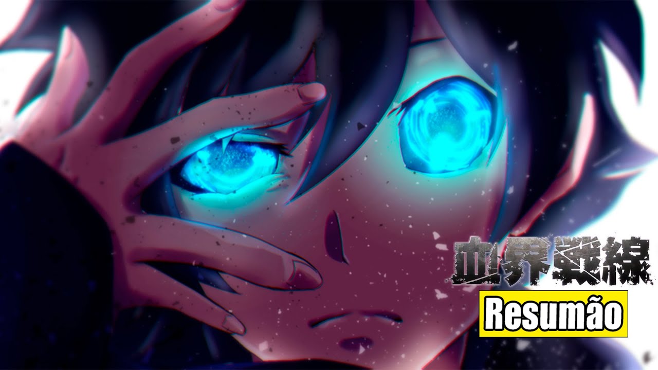 🌀O GAROTO QUE POSSUI OS OLHOS DOS DEUSES| Kekkai Sensen Temporada 1: A História em 1 Vídeo