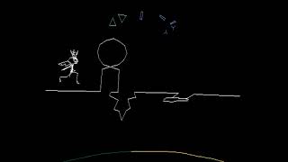 Vib Ribbon - Super Furry Animals - (Drawing) Rings Around the World