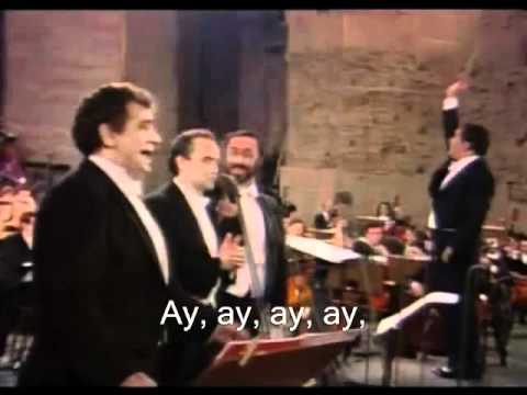 The Three Tenors - Cielito Lindo - 1990