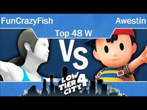 LTC4  - FunCrazyFish (Wii Fit Trainer) vs SS | Awestin (Ness) Top 48 - Winners - Smash 4