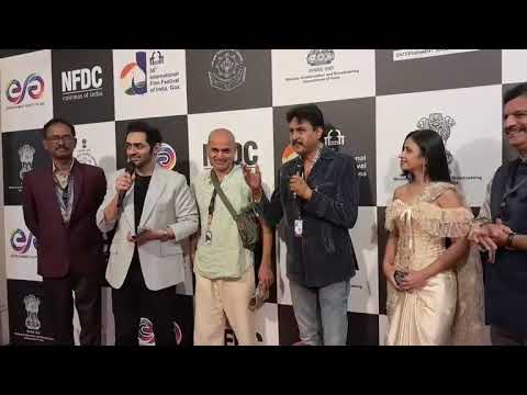 Goan Reporter :  Mukkam Post Bombilwadi. Directed by Paresh Mokashi at Red carpet of IFFI 2025