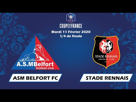 Coupe de France (1/4) | BELFORT - RENNES FC (0-3) - RÉSUMÉ | 11/02/2020