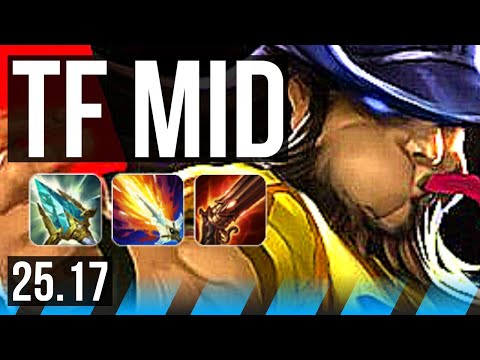 TWISTED FATE vs AHRI (MID) | Dominating | KR Master | 25.17