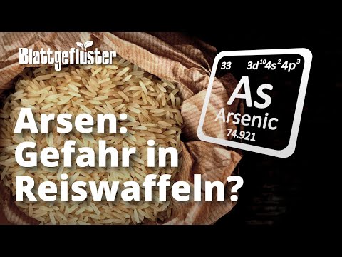 Arsen-Gefahr in Reiswaffeln? Hohe DMMTA-Konzentration beunruhigt Forschende. Was sind Thioarsenate?