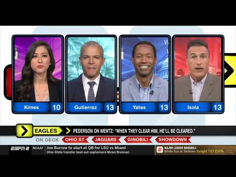 Tom Brady annoyed on radio interview after Guerrero questions... | Around the Horn 8/27/2018