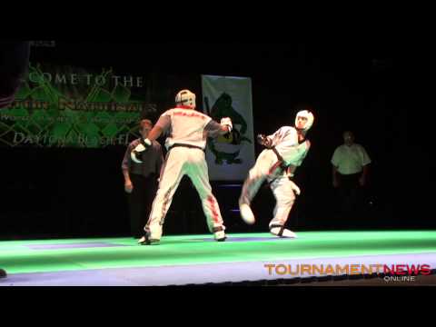 Jack Felton vs Justin Ortiz Men's Fighting Semi Final at Gator Nationals 2013
