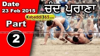 Chand Purana (Moga)  Kabaddi Cup 24 Feb 2015 Part 1 by Kabaddi365.com