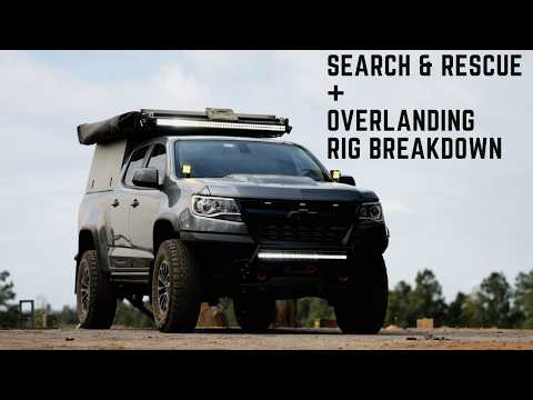 Search & Rescue Truck Build + Overland Rig Breakdown - 2019 Chevy Colorado ZR2 With Go Fast Camper