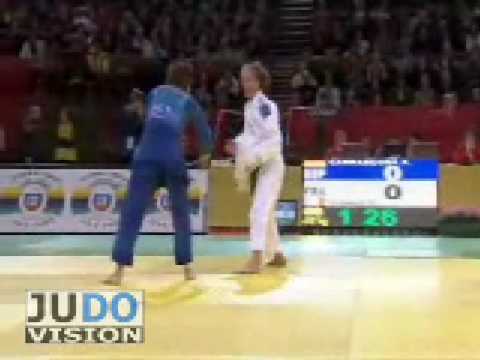 JUDO 2009 Tournois de Paris: Ana Carrascosa (ESP) - Penelope Bonna (FRA)