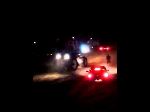 Tractor pulling Groppallo (PC) - Iveco 190/48 by night!