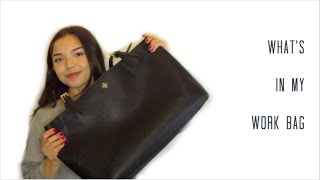 What’s in my work bag // How to be organised for work