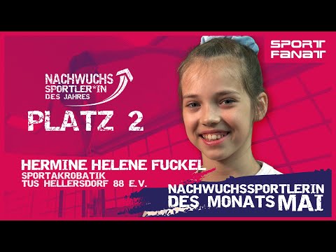Nachwuchssportler*in des Jahres 2021 - Platz 2: Hermine Fuckel