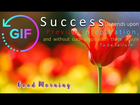 Good Morning Gif Wish Messages Video