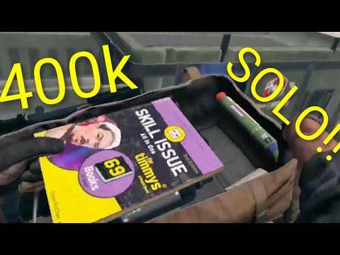 Over 400k SOLO raid!