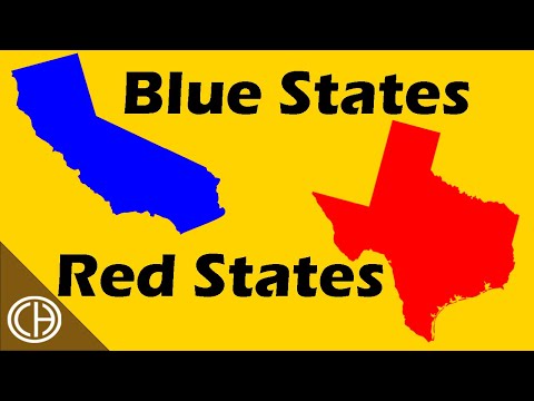 Why are Republican States Red and Democrat States Blue? | Casual Historian