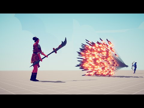 LADY RED JADE vs EVERY GOD - Totally Accurate Battle Simulator TABS