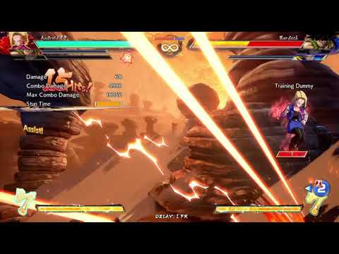 ANDROID 18 - TOD (100%) COMBO - COMBO VIDEO - DRAGON BALL FIGHTERZ - [v.1.26]