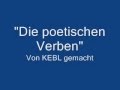 Die poetischen Verben 