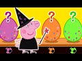 Peppa Pig Surprise Eggs Learn Colours Learning With Peppa Pig