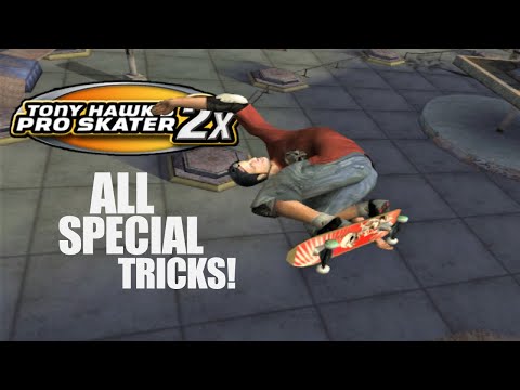Tony Hawk’s Pro Skater 2X: All Special Tricks!