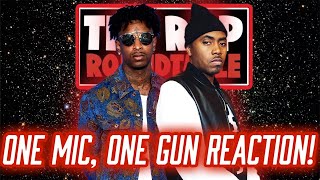 Nas One Mic One Gun REACTION! | Nas And 21 Savage Link Up And Bring The Culture Together