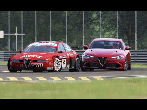 Alfa Romeo Giulia Quadrifoglio vs Alfa Romeo 156 WTCC