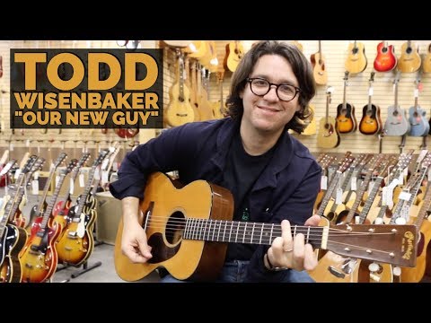 "Our New Guy" Todd Wisenbaker | Original 1943 Martin 00-18 at Norman's Rare Guitars