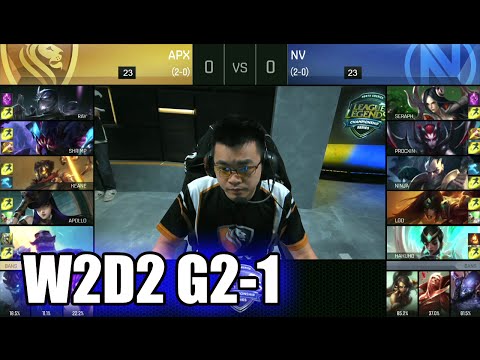 Apex Gaming vs Team EnVyUs | Game 1 S6 NA LCS Summer 2016 Week 2 Day 1 | APX vs NV G1 W2D1 1080p