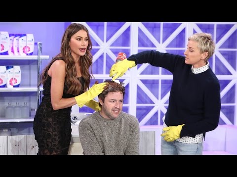 Andy Gets a Hair Makeover from Ellen and Sofía Vergara!