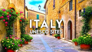 15 Best UNESCO World Heritage Sites of ITALY | TRAVEL VIDEO 4K