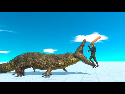 REPTILE Purussaurus 1 VS Army of Units ► Animal Revolt Battle Simulator
