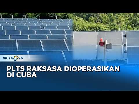 Proyek Taman Surya Baru Cuba Resmi Masuk Jaringan Listrik Nasional