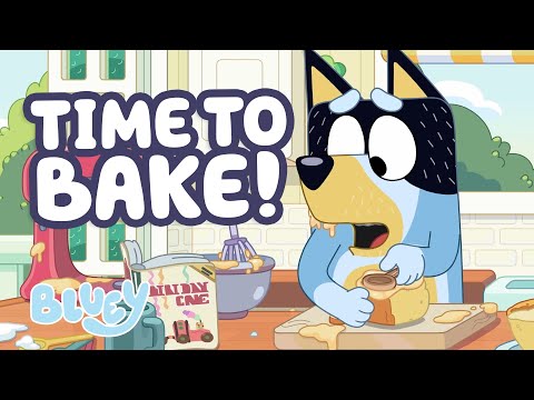 🔴LIVE: 1 HOUR of Bluey Baking & Cooking Fun! 🤩 🍰 | Let's Play Chef 💙 | Bluey