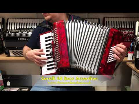 Corelli 48 Bass Accordion