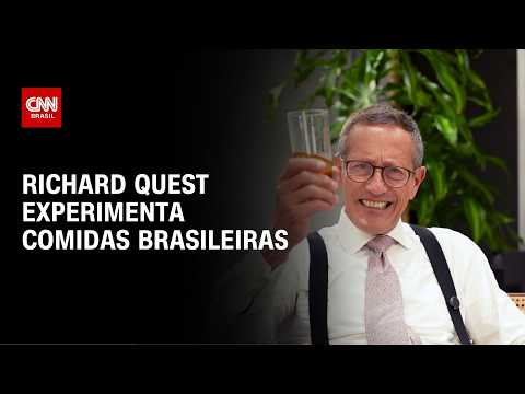 Âncora da CNN Internacional avalia gastronomia e cenário político brasileiro