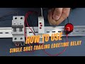 07 How To Use Single Shot Trailing Edge Time Relay GRT8 M1 G Mode Geya Electric