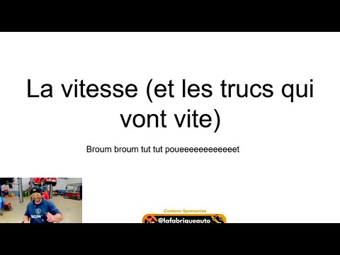 Vitesse maximum, stream histoire sur les records de vitesse - 09/04/2025