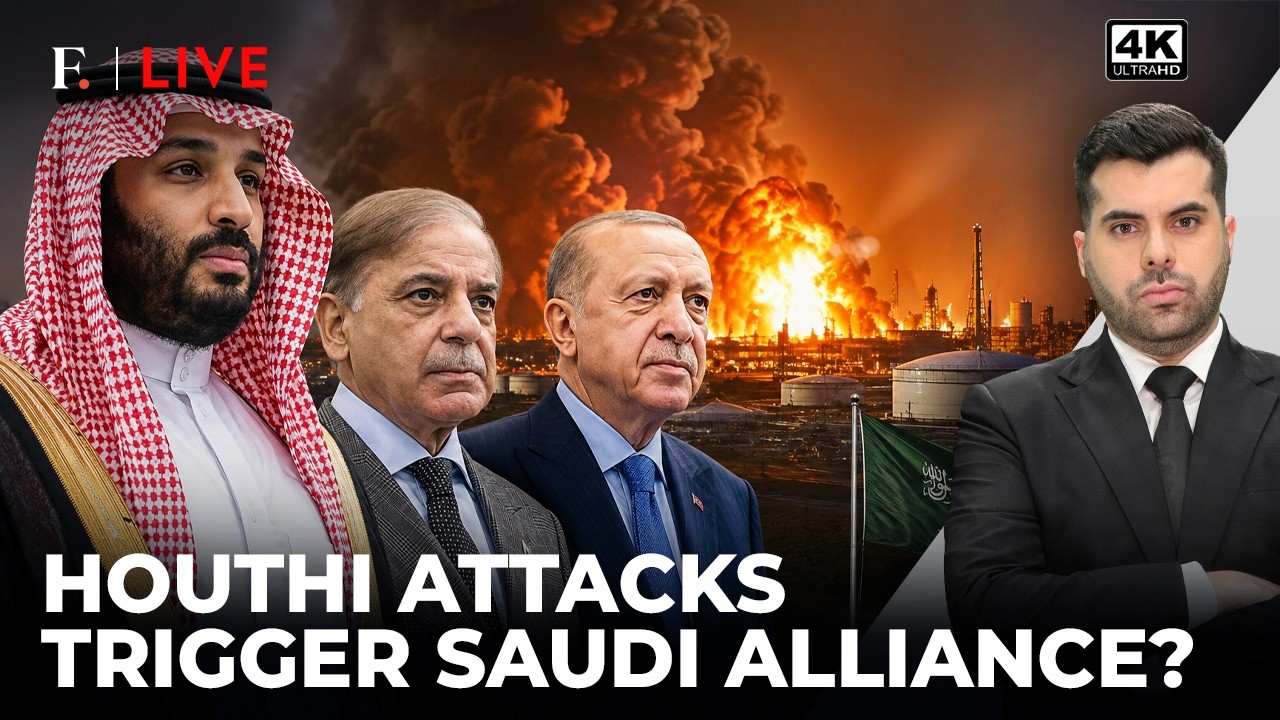 Houthis Attack Saudi; Kingdom Eyes Defence Pact with Pakistan, Turkey | Firstpost Live