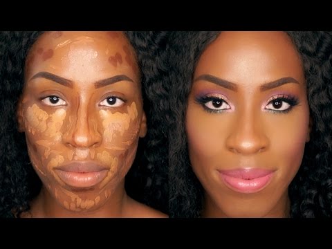 Does Clown Contouring & Highlighting Work? -  Foundation Tutorial