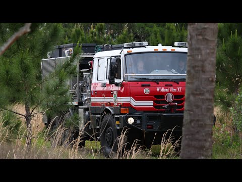 *OFFROADING* Tatra Fire Truck - Brush Attack 75 - Port Orange Fire Department