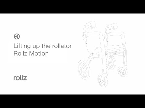 Rollz Motion - How to lift up the rollator walker correctly