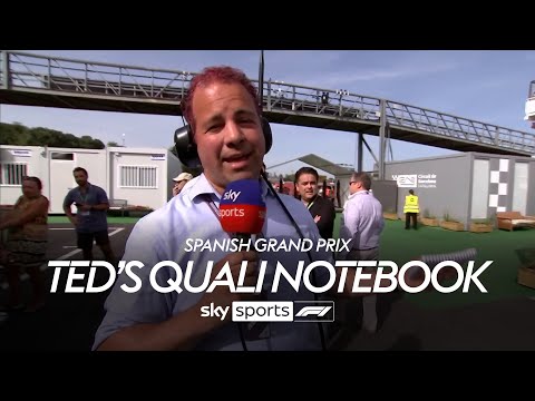 Ted Kravitz dyes his hair red like Alex Albon! | Ted’s Quali Notebook | Spanish Grand Prix