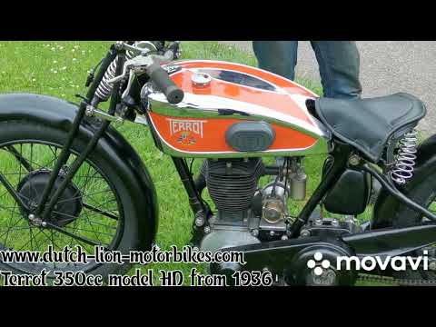 Terrot 350cc model HD from 1936