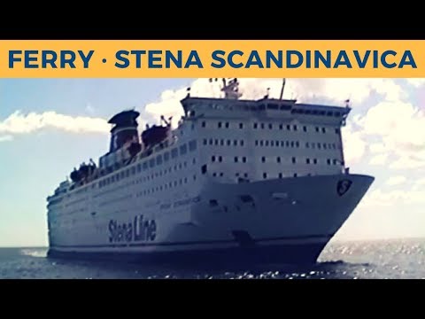 Classic Ferry Video 1996 - Arrival of ferry STENA SCANDINAVICA in Frederikshavn (Stena Line)